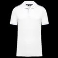 Polo contrastado hombre White / Navy XXL