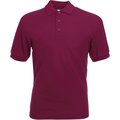 Polo cuidado fácil Burgundy Xxl