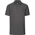 Polo cuidado fácil Dark Heather Grey S