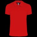 Polo deportivo manga corta infantil Red 12/14 Ans