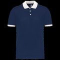 Polo entallado y estilo moderno Sporty Navy / White 3Xl