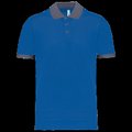 Polo entallado y estilo moderno Sporty Royal Blue / Sporty Grey 3Xl