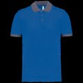 Polo entallado y estilo moderno Sporty Royal Blue / Sporty Grey Xxl