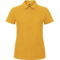 Polo entallado para mujer 100% algodón Chili Gold L