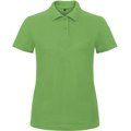 Polo entallado para mujer 100% algodón Real Green M
