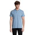 Polo Hombre 210g Algodón Azul Cielo L