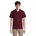 Polo Hombre 210g Algodón Burgundy L