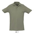 Polo Hombre 210g Algodón Caqui L