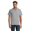 Polo Hombre 210g Algodón Gris Melange 2 L