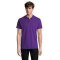 Polo Hombre 210g Algodón Morado Oscuro XXL