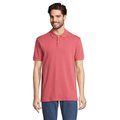 Polo hombre algodón corte cómodo Folk Pink Twin S