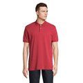 Polo hombre algodón corte cómodo Folk Red Twin Xxl