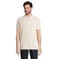Polo hombre algodón corte cómodo Natural Xl
