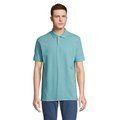 Polo hombre algodón corte cómodo Pool Blue S