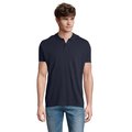 Polo de Hombre en Algodón Orgánico French Marino 5Xl
