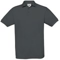 Polo hombre algodón punto piqué DARK GREY L