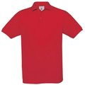 Polo hombre algodón punto piqué Red M