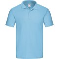Polo hombre de corte ceñido Sky Blue 3Xl