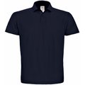 Polo hombre cuello canalé Navy XL