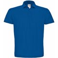 Polo hombre cuello canalé Royal Blue L