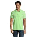Polo Hombre Manga Corta 200g Apple Green S