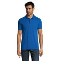 Polo Hombre Manga Corta 200g Azul Royal XL