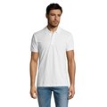 Polo Hombre Manga Corta 200g Blanco 4XL