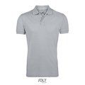 Polo Hombre Manga Corta 200g Gris Puro 3Xl