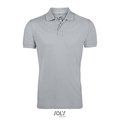 Polo Hombre Manga Corta 200g Gris Puro Xxl