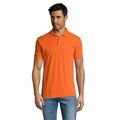 Polo Hombre Manga Corta 200g Naranja L