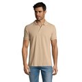 Polo Hombre Manga Corta 200g Sand S