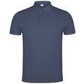 Polo de hombre de manga corta AZUL DENIM 2XL