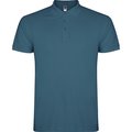 Polo de hombre de manga corta Azul Tormenta S