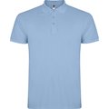 Polo de hombre de manga corta Celeste 9/10