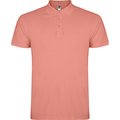 Polo de hombre de manga corta NARANJA CLAY M