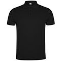 Polo de hombre manga corta Negro 2Xl