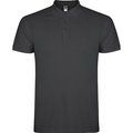 Polo de hombre de manga corta PLOMO OSCURO XS