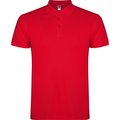 Polo de hombre manga corta Rojo M