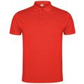 Polo de hombre manga corta Rojo M