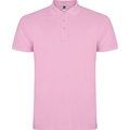 Polo de hombre de manga corta Rosa Claro XS