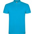 Polo de hombre de manga corta Turquesa 2XL
