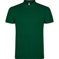 Polo de hombre de manga corta Verde Botella Xs