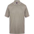 Polo hombre poliéster micropiqué Heather Grey 3XL