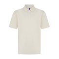 Polo hombre poliéster micropiqué Natural XL