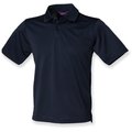Polo hombre poliéster micropiqué Navy XXL