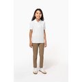 Polo infantil de algodón peinado