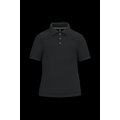 Polo infantil de manga corta Black 4/6 Ans