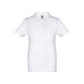 Polo infantil unisex de algodón manga corta