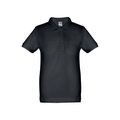 Polo infantil unisex de algodón