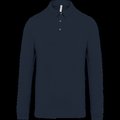 Polo jersey Manga larga para hombre Navy 3XL